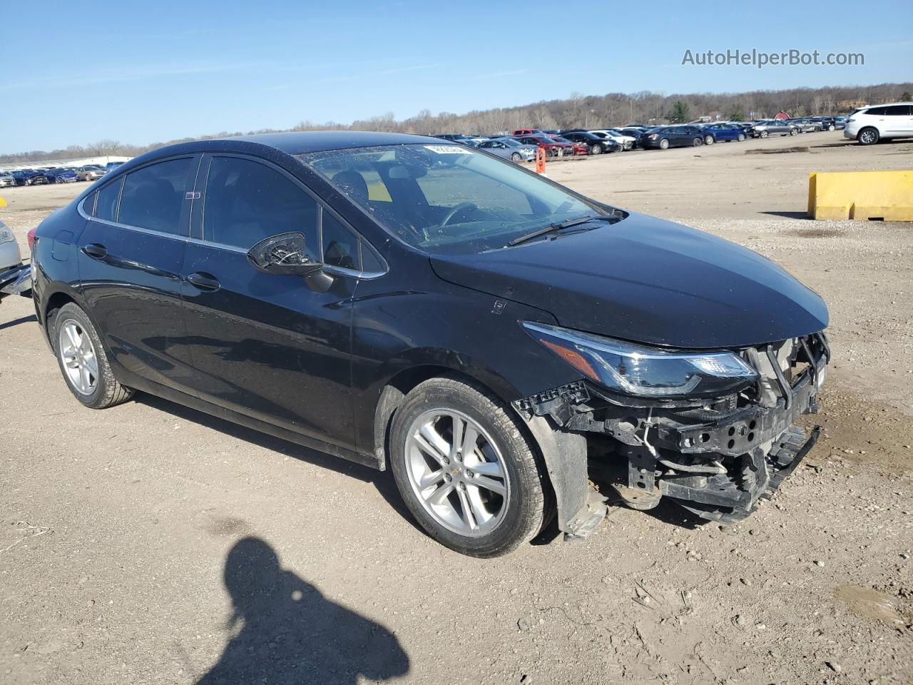 2018 Chevrolet Cruze Lt Black vin: 1G1BE5SM7J7124730