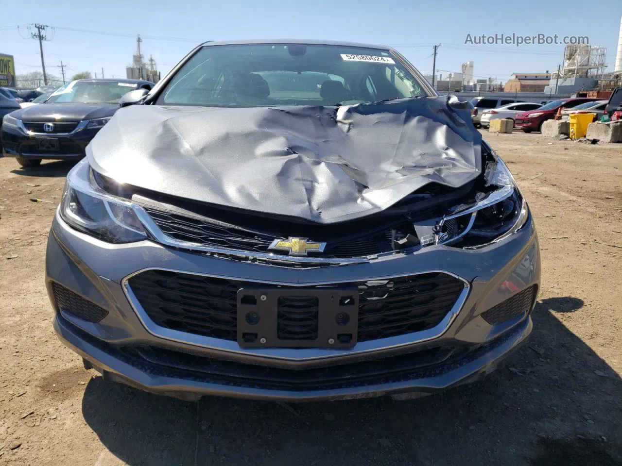 2018 Chevrolet Cruze Lt Beige vin: 1G1BE5SM7J7129930