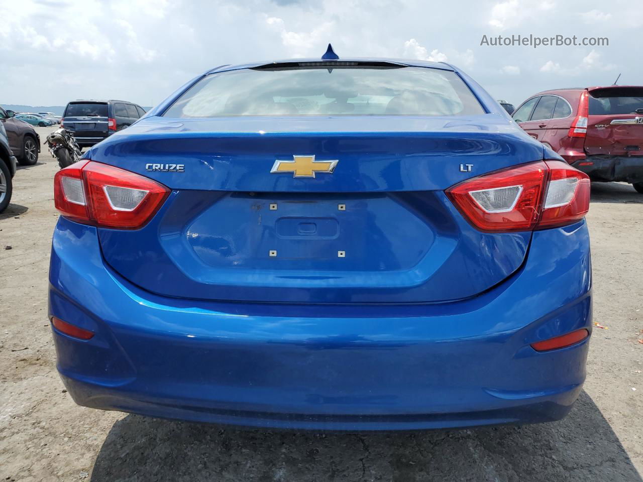 2018 Chevrolet Cruze Lt Blue vin: 1G1BE5SM7J7130852