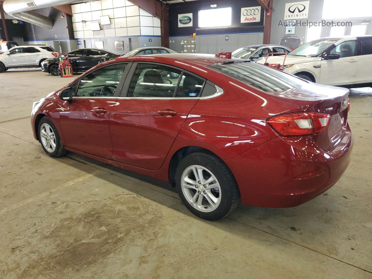 2018 Chevrolet Cruze Lt Red vin: 1G1BE5SM7J7155735