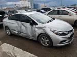 2018 Chevrolet Cruze Lt Silver vin: 1G1BE5SM7J7177475