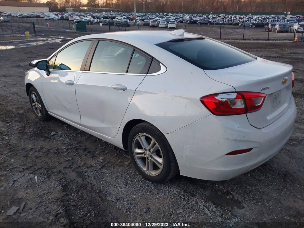 2018 Chevrolet Cruze Lt Auto White vin: 1G1BE5SM7J7180764