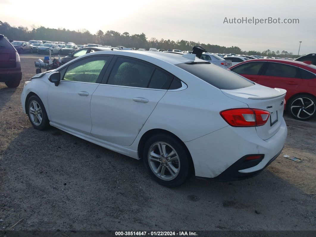 2018 Chevrolet Cruze Lt Auto White vin: 1G1BE5SM7J7203055