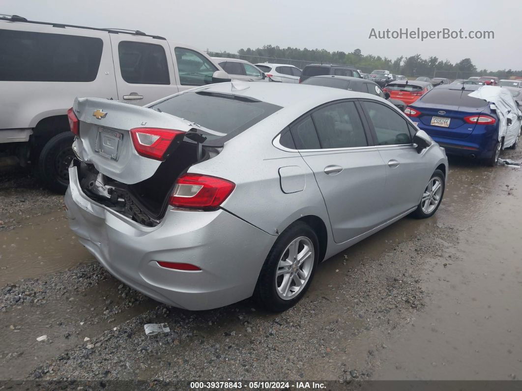 2018 Chevrolet Cruze Lt Auto Silver vin: 1G1BE5SM7J7207574