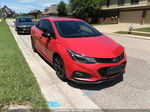 2018 Chevrolet Cruze Lt Auto Red vin: 1G1BE5SM7J7219305