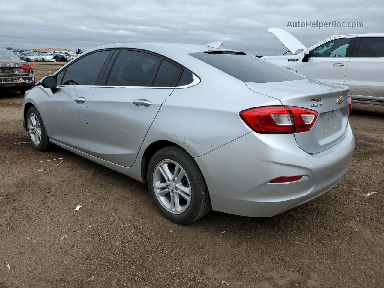 2018 Chevrolet Cruze Lt Silver vin: 1G1BE5SM7J7219806