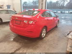 2016 Chevrolet Cruze Lt Auto Red vin: 1G1BE5SM8G7248448