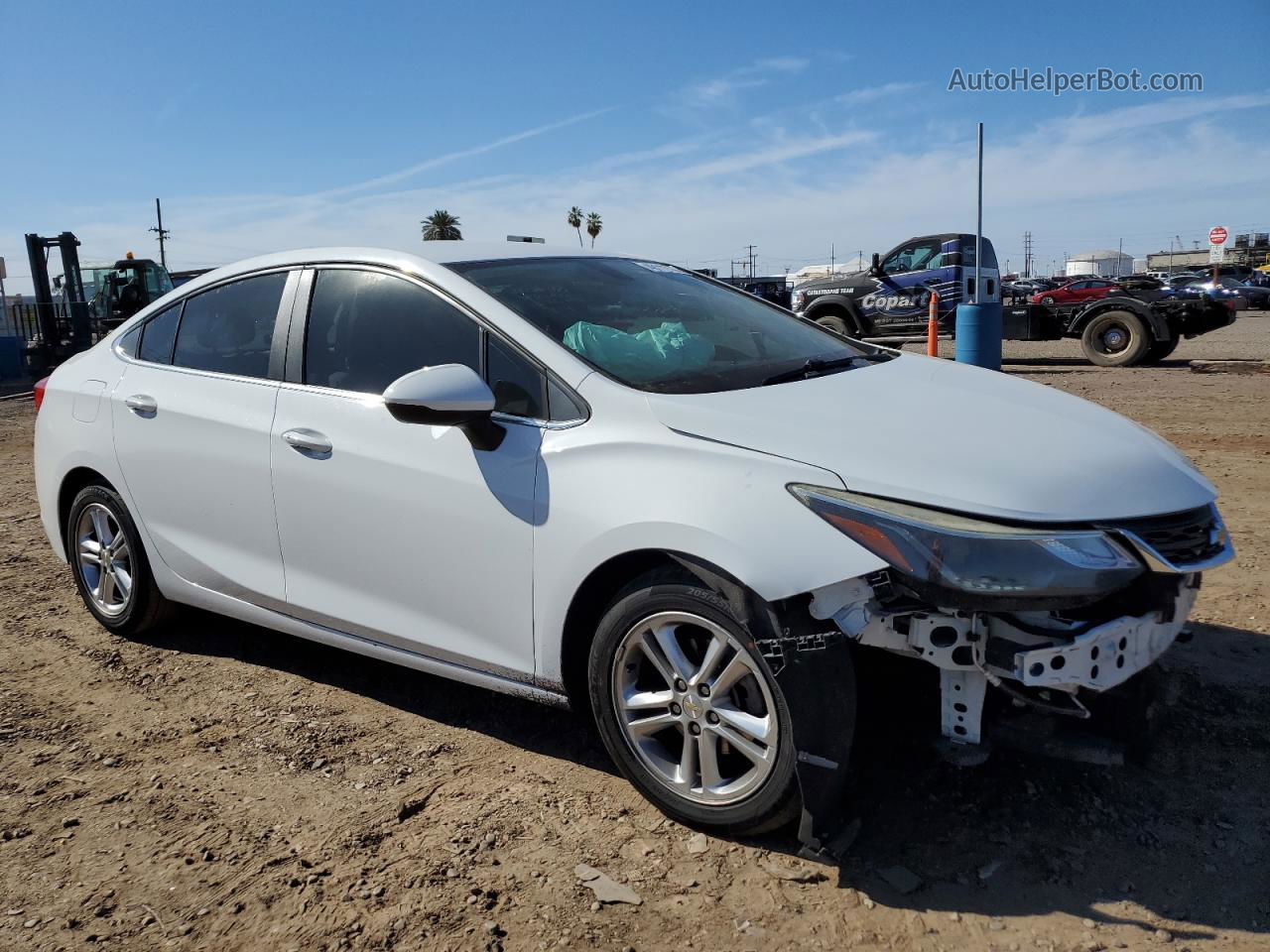 2016 Chevrolet Cruze Lt Белый vin: 1G1BE5SM8G7257814