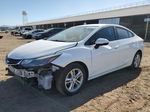 2016 Chevrolet Cruze Lt White vin: 1G1BE5SM8G7257814