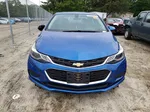 2016 Chevrolet Cruze Lt Blue vin: 1G1BE5SM8G7262298