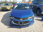 2016 Chevrolet Cruze Lt Blue vin: 1G1BE5SM8G7270658