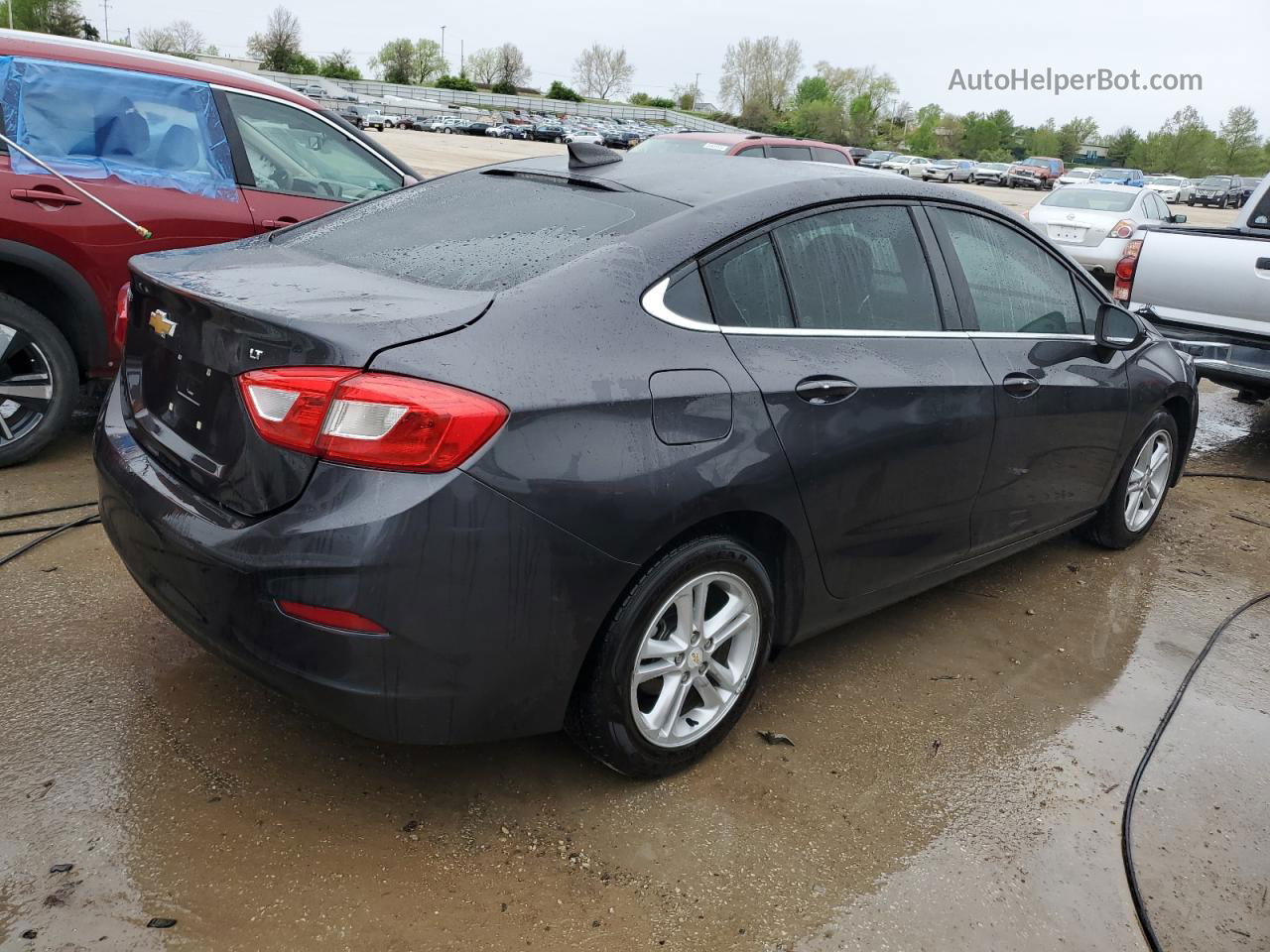 2016 Chevrolet Cruze Lt Charcoal vin: 1G1BE5SM8G7272457