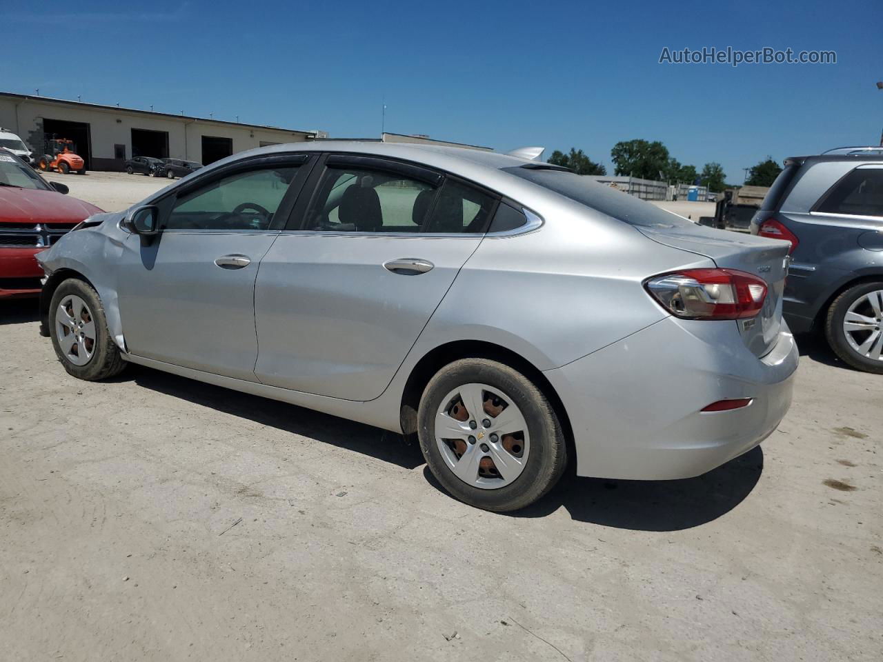 2016 Chevrolet Cruze Lt Silver vin: 1G1BE5SM8G7274273