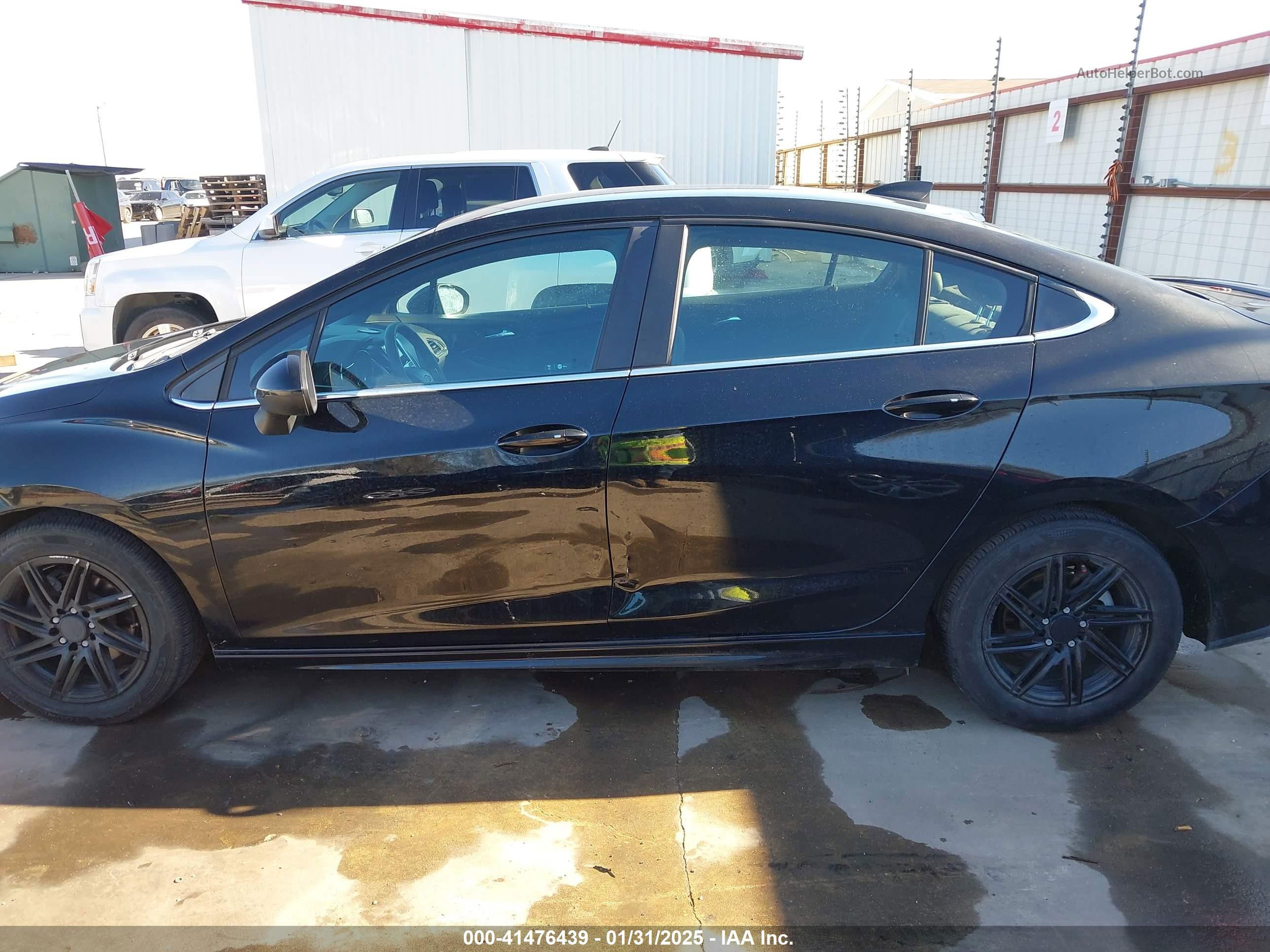 2016 Chevrolet Cruze Lt Auto Black vin: 1G1BE5SM8G7287511