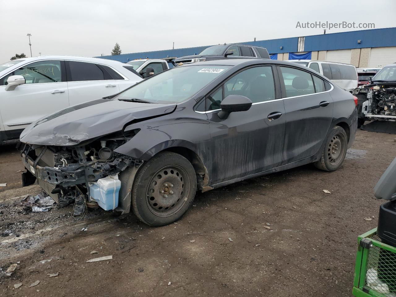 2016 Chevrolet Cruze Lt Charcoal vin: 1G1BE5SM8G7294264