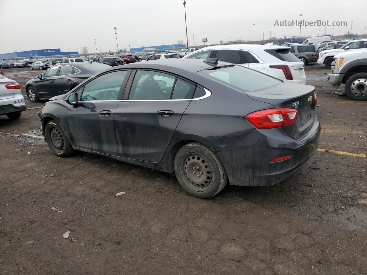 2016 Chevrolet Cruze Lt Charcoal vin: 1G1BE5SM8G7294264