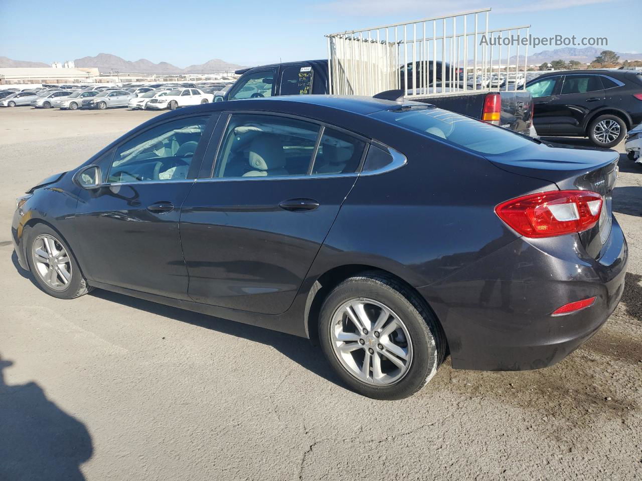 2016 Chevrolet Cruze Lt Gray vin: 1G1BE5SM8G7308681