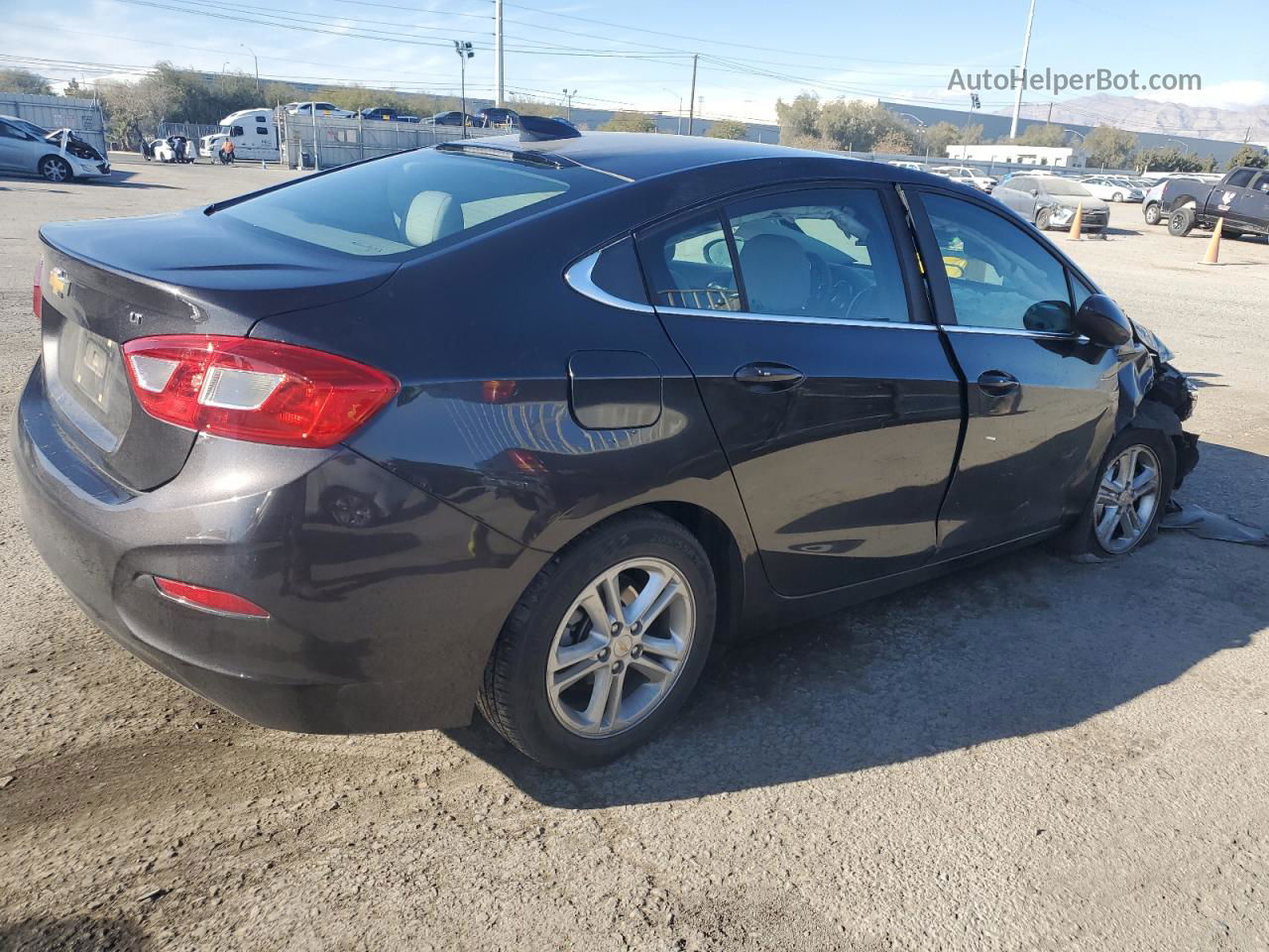 2016 Chevrolet Cruze Lt Gray vin: 1G1BE5SM8G7308681