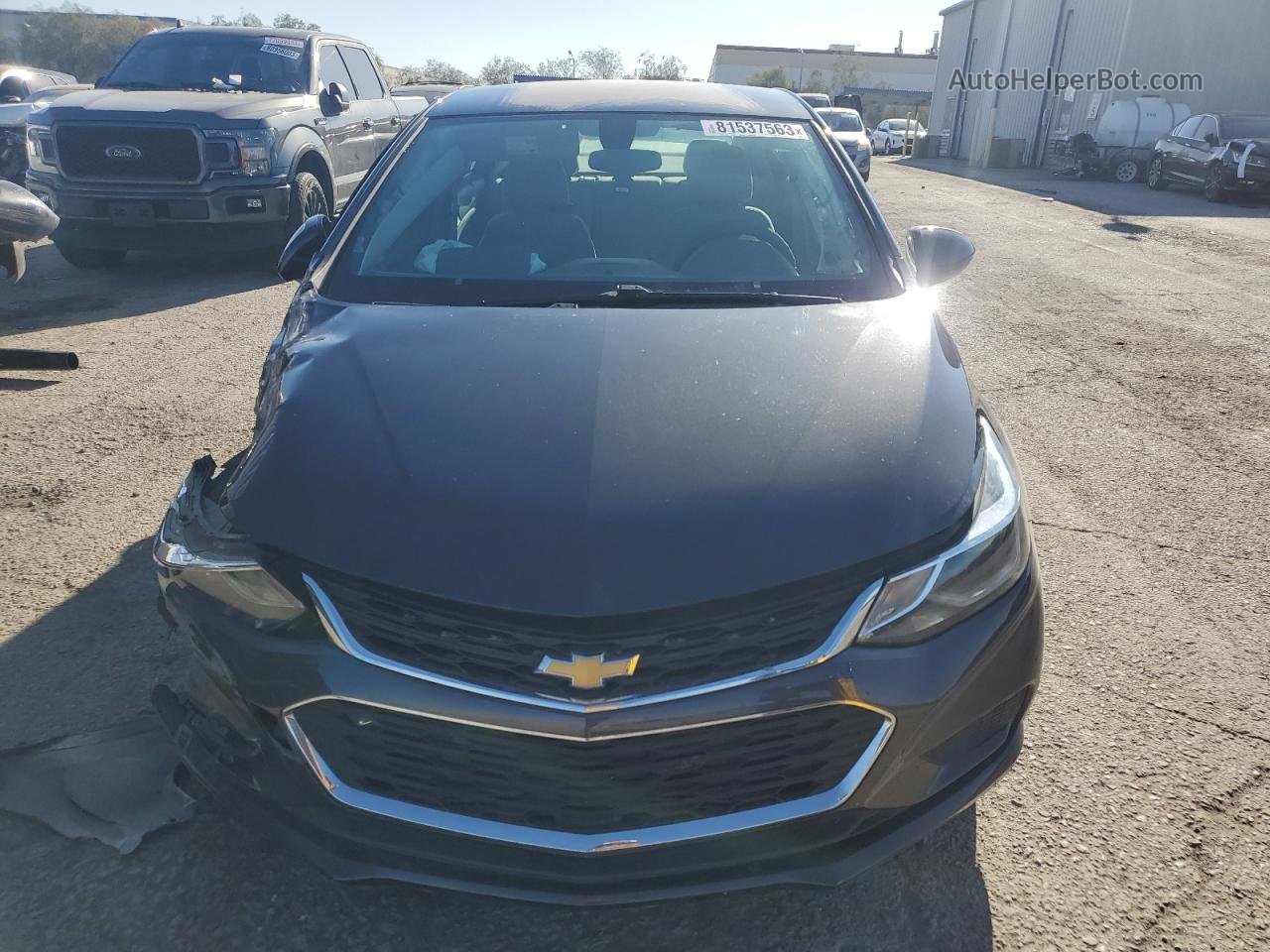 2016 Chevrolet Cruze Lt Gray vin: 1G1BE5SM8G7308681