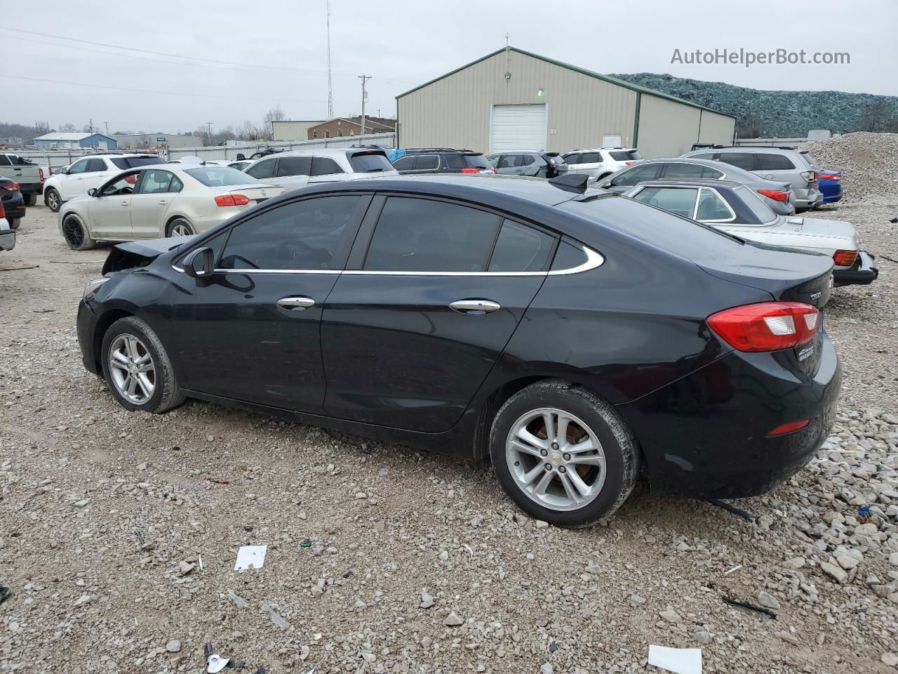 2017 Chevrolet Cruze Lt Черный vin: 1G1BE5SM8H7115044