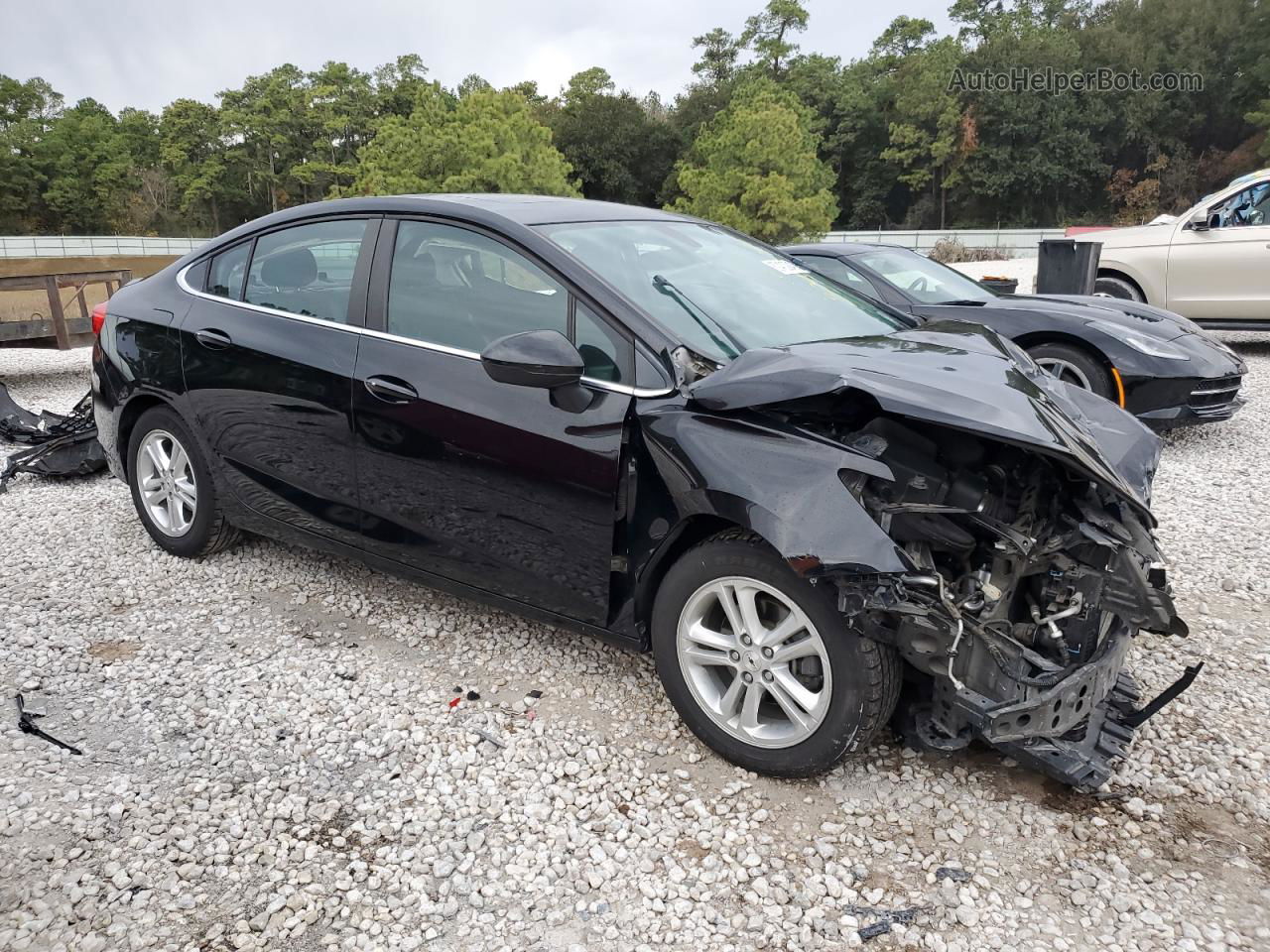 2017 Chevrolet Cruze Lt Black vin: 1G1BE5SM8H7121247