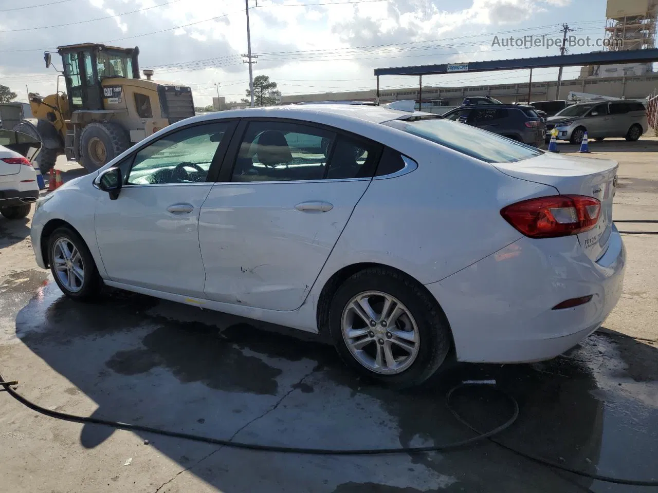 2017 Chevrolet Cruze Lt White vin: 1G1BE5SM8H7137724