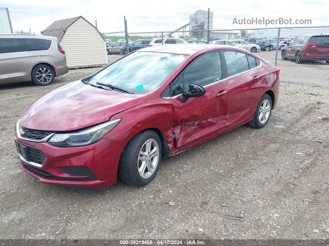 2017 Chevrolet Cruze Lt Auto Red vin: 1G1BE5SM8H7161585