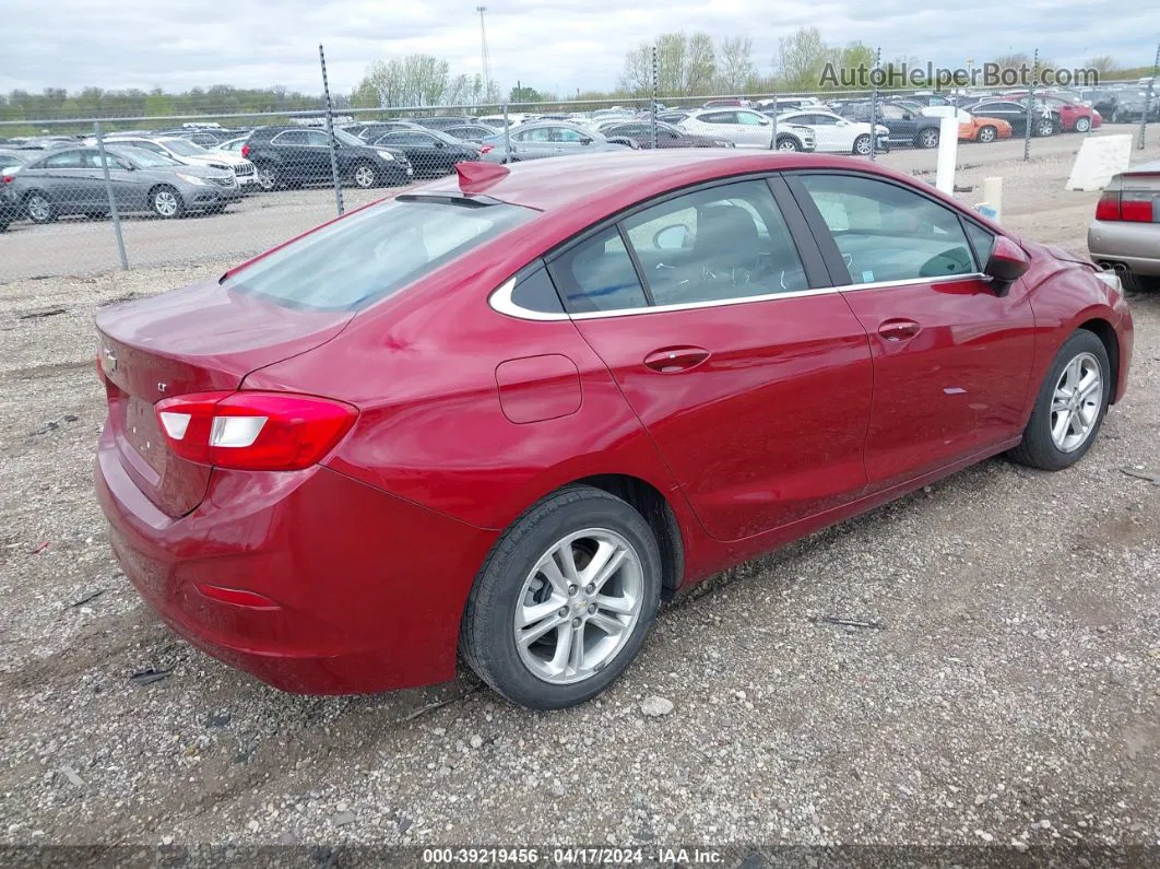 2017 Chevrolet Cruze Lt Auto Red vin: 1G1BE5SM8H7161585