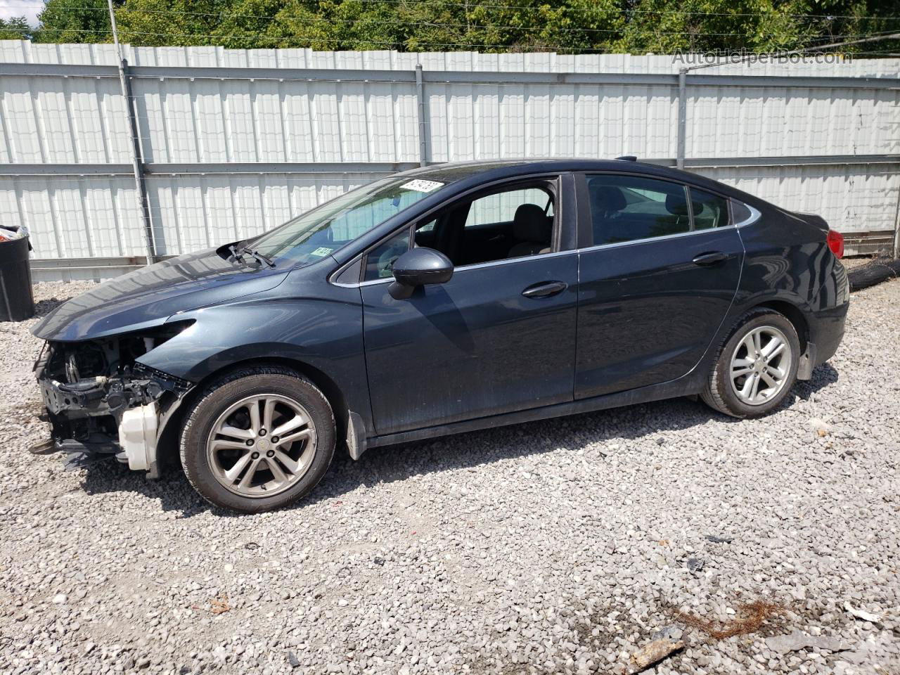 2017 Chevrolet Cruze Lt Gray vin: 1G1BE5SM8H7167290