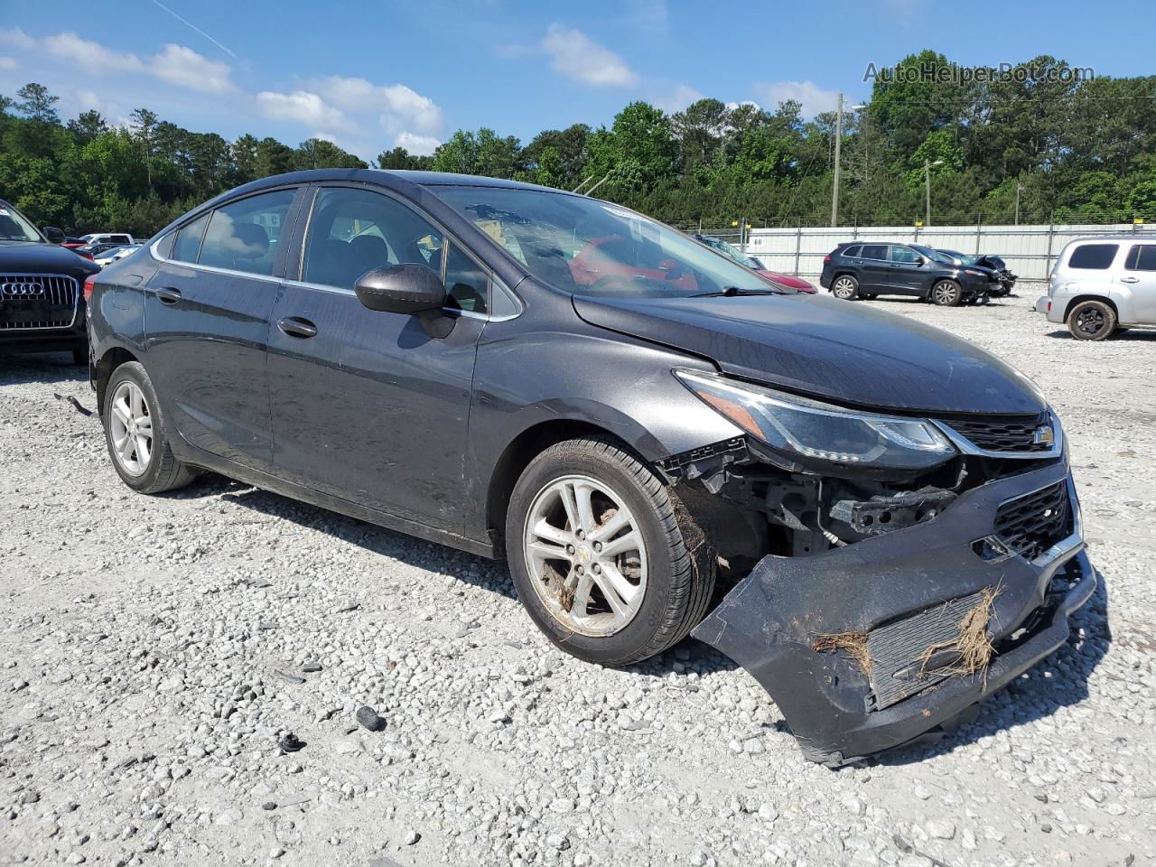 2017 Chevrolet Cruze Lt Black vin: 1G1BE5SM8H7191623