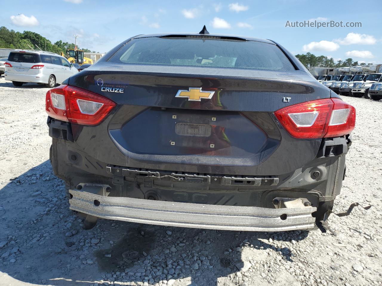 2017 Chevrolet Cruze Lt Black vin: 1G1BE5SM8H7191623