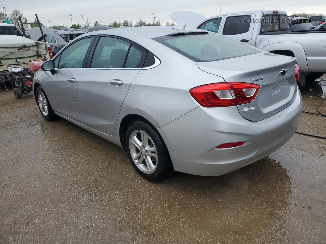 2017 Chevrolet Cruze Lt Серебряный vin: 1G1BE5SM8H7195798