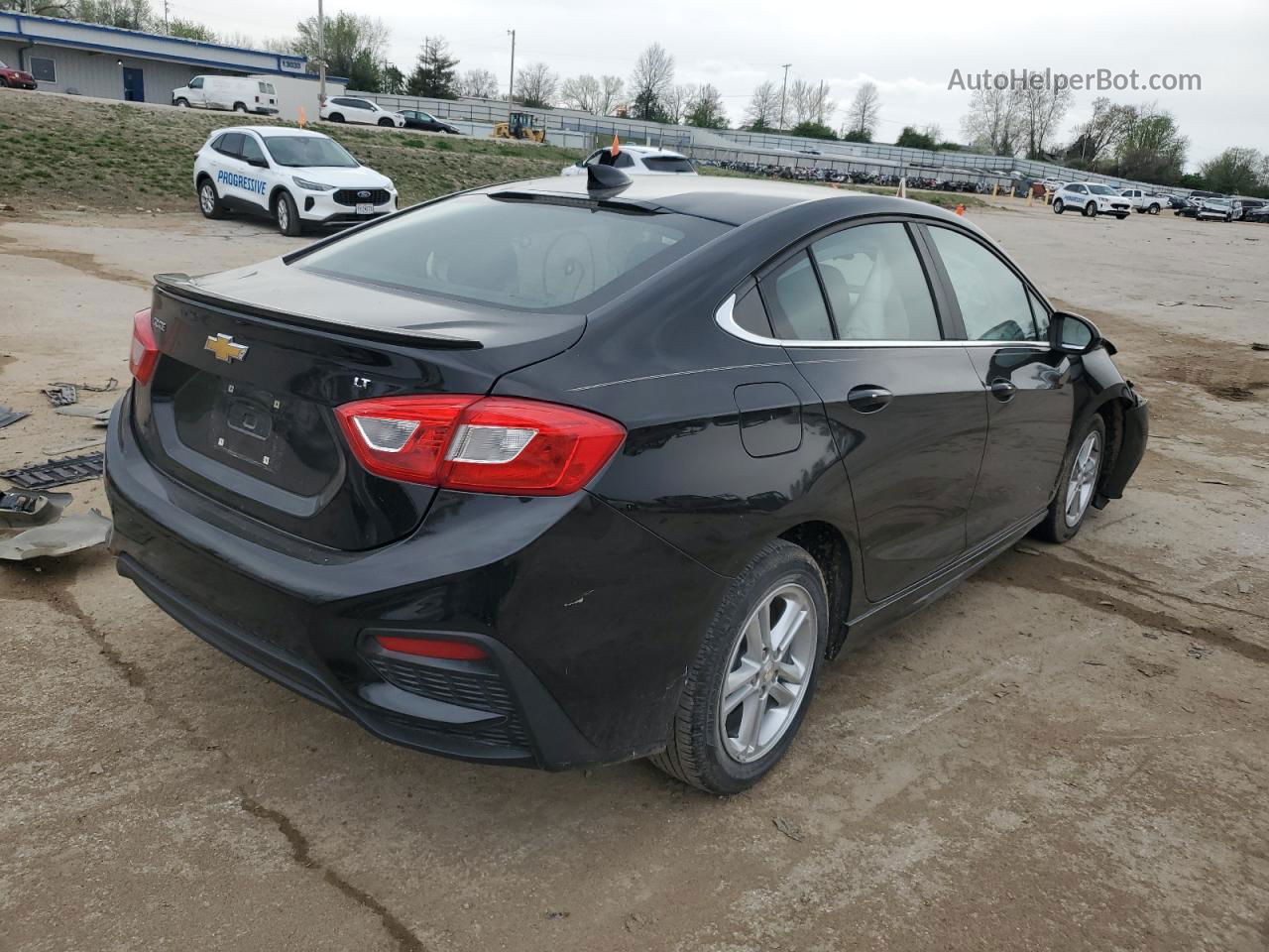 2017 Chevrolet Cruze Lt Black vin: 1G1BE5SM8H7207917