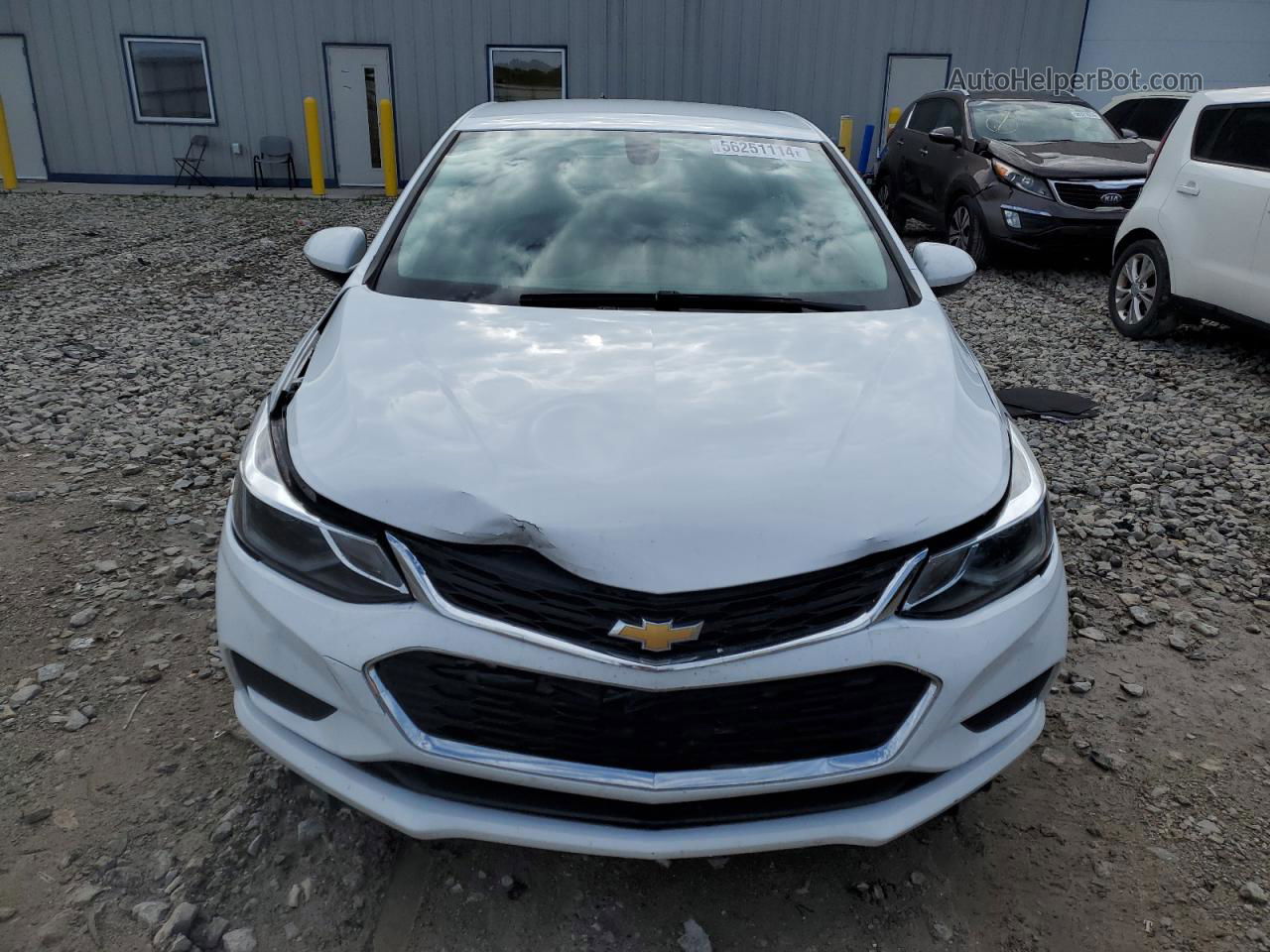 2017 Chevrolet Cruze Lt Белый vin: 1G1BE5SM8H7212261