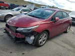 2017 Chevrolet Cruze Lt Red vin: 1G1BE5SM8H7219159