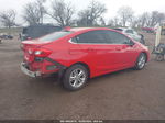 2017 Chevrolet Cruze Lt Auto Red vin: 1G1BE5SM8H7233496