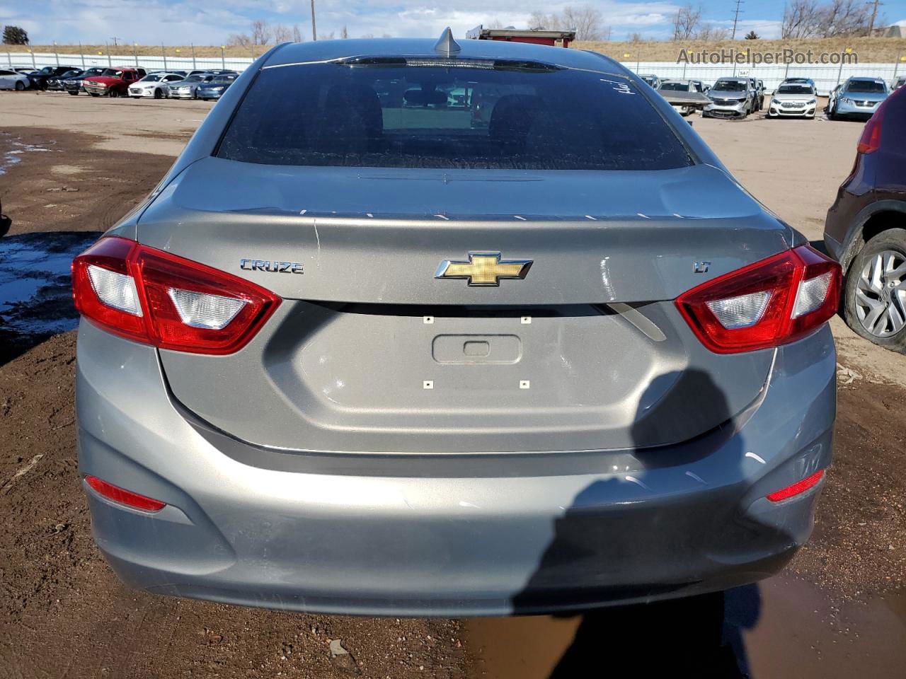 2017 Chevrolet Cruze Lt Угольный vin: 1G1BE5SM8H7254638