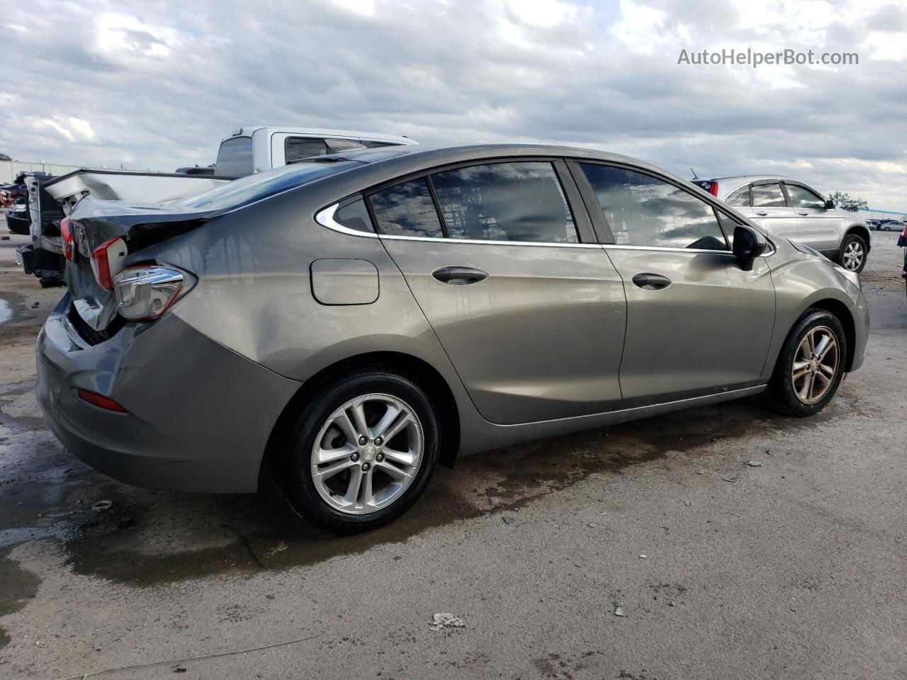 2017 Chevrolet Cruze Lt Silver vin: 1G1BE5SM8H7262075