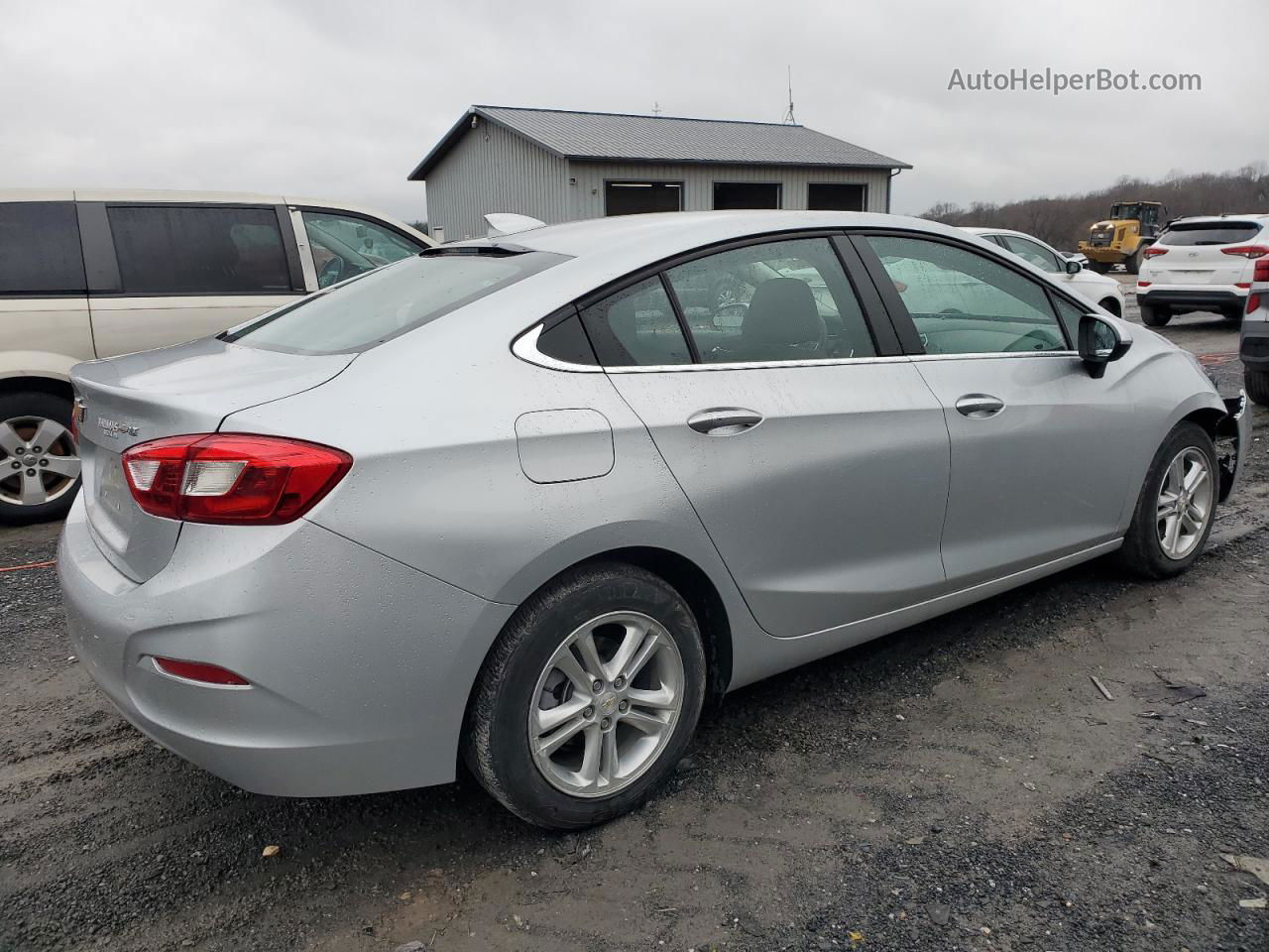 2017 Chevrolet Cruze Lt Серебряный vin: 1G1BE5SM8H7264182