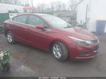 2018 Chevrolet Cruze Lt Auto Red vin: 1G1BE5SM8J7109525