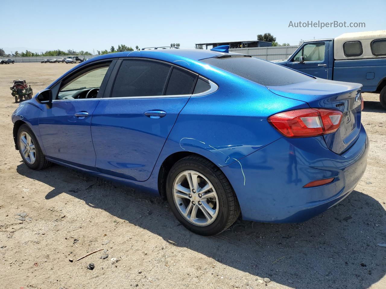 2018 Chevrolet Cruze Lt Blue vin: 1G1BE5SM8J7122162