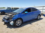 2018 Chevrolet Cruze Lt Blue vin: 1G1BE5SM8J7122162