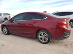 2018 Chevrolet Cruze Lt Red vin: 1G1BE5SM8J7135171