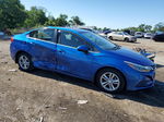 2018 Chevrolet Cruze Lt Blue vin: 1G1BE5SM8J7146056