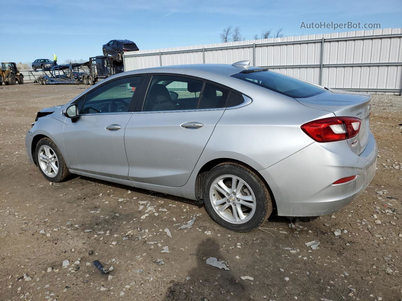 2018 Chevrolet Cruze Lt Silver vin: 1G1BE5SM8J7194799