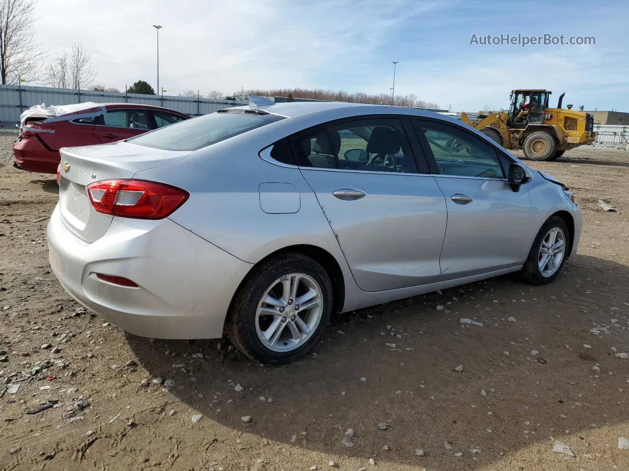 2018 Chevrolet Cruze Lt Silver vin: 1G1BE5SM8J7194799