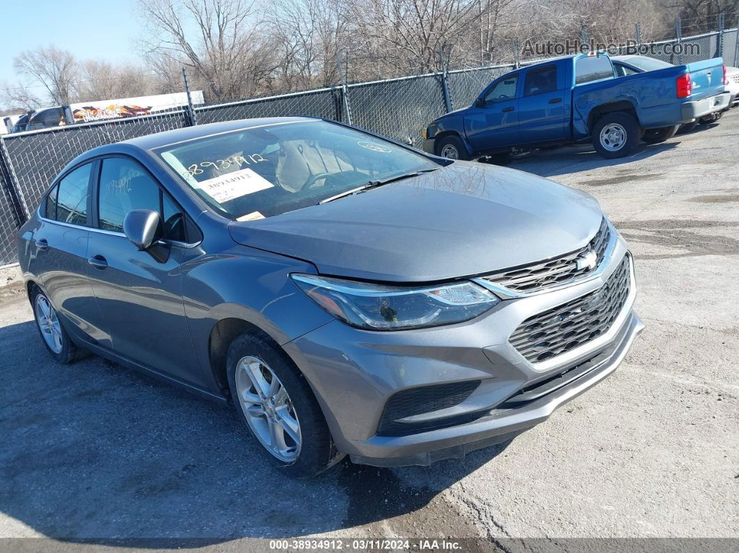 2018 Chevrolet Cruze Lt Auto Gray vin: 1G1BE5SM8J7198755