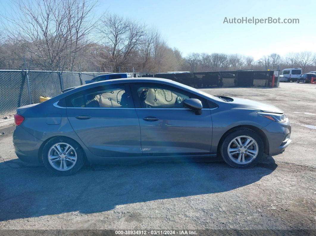 2018 Chevrolet Cruze Lt Auto Gray vin: 1G1BE5SM8J7198755