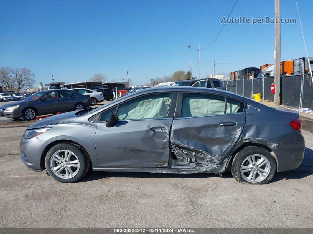 2018 Chevrolet Cruze Lt Auto Gray vin: 1G1BE5SM8J7198755