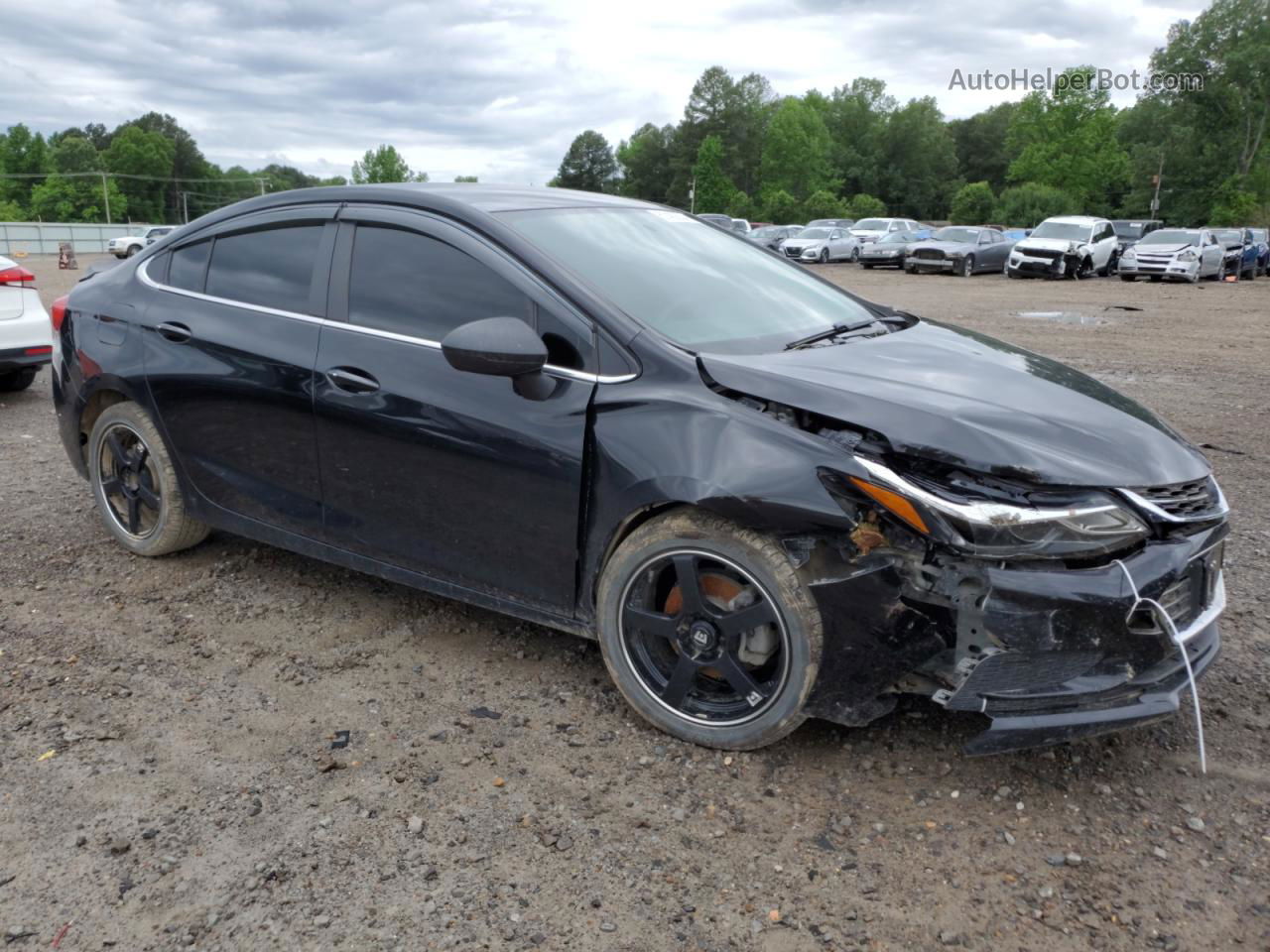 2018 Chevrolet Cruze Lt Black vin: 1G1BE5SM8J7246691